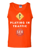 Playing In Traffic SEO Marketer Tank Top