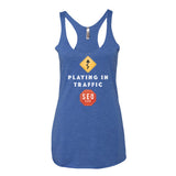 Playing In Traffic SEO Marketer Women's Tank Top