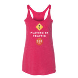 Playing In Traffic SEO Marketer Women's Tank Top