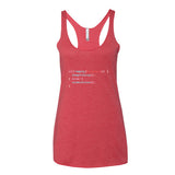 Empty Stomach Dev Women's Tank Top