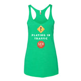 Playing In Traffic SEO Marketer Women's Tank Top