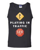 Playing In Traffic SEO Marketer Tank Top