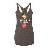 Playing In Traffic SEO Marketer Women's Tank Top