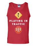 Playing In Traffic SEO Marketer Tank Top