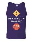 Playing In Traffic SEO Marketer Tank Top