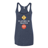 Playing In Traffic SEO Marketer Women's Tank Top