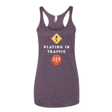 Playing In Traffic SEO Marketer Women's Tank Top