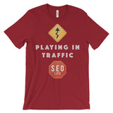 Playing In Traffic SEO Marketer Women's T-Shirt