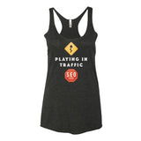 Playing In Traffic SEO Marketer Women's Tank Top