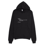 White On Black CSS Designer Hoodie