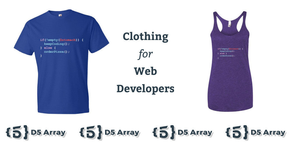 Clothing for Web Developers